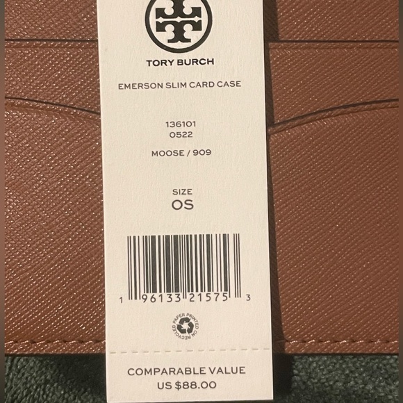 Tory Burch Women’s Set Crossbody AND Cardholder Wallet. Tan Brown. New. - Picture 10 of 11